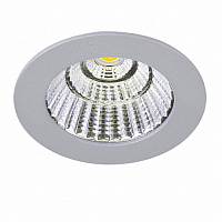 Встраиваемый светильник Lightstar Soffi 11 212419 LED 7W 630LM 40G 3000K серый