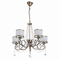 Подвесная люстра MW-Light Моника 11, 5*E14 D600 H740/1000мм