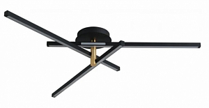 Потолочная люстра Lumion Parker 6547/56CL LEDIO LN23 025 черный, золотой LED 56W 4000K 2160Лм 220V