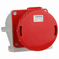 Розетка 145 стационарная 125А 6h 380AC 3P+PE+N IP67 КЭАЗ