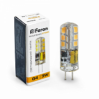 Лампа светодиодная Feron LB-422 G4 3W 12V 2700K