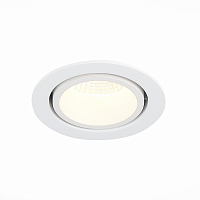 Светильник встроенный Белый LED 1х10W 4000К 750Lm Ra>90 38o IP20 D102хH85 170-240V
