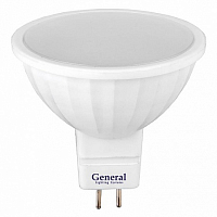 Лампа General GLDEN-MR16-10Вт-230-GU5.3-3000К
