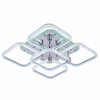 Люстра светодиодная Profit Light 8049/4+1 CHR 124W+10W RGB 3000-6000K пульт