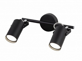 **Спот 7011-702 Rivoli Mobile черный 2хGU10 поворотный