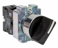 Переключатель BD21 2P короткая ручка NO EKF xb2-bd21