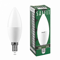Лампа светодиодная SAFFIT SBC3715 Свеча E14 15W 4000K