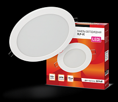 Панель светодиодная круглая RLP-VC 18Вт 230В 6500К 1440Лм 185мм белая IP40 IN HOME