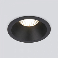 Встраиваемый точечный светодиодный светильник Elektrostandard 15266/LED 7W 4200K черный