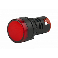Лампа AD22DS(LED)матрица d22мм красный 230В ЭРА