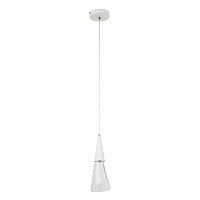 Подвесной светильник LED4U L7106-1 WТ 7Вт 350-1050*120мм