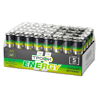 Батарейки Трофи LR6-40 bulk ENERGY Alkaline (40/720) цена за 1 шт.
