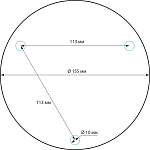 Уличный светильник Elektrostandard 1507 Techno столб черный