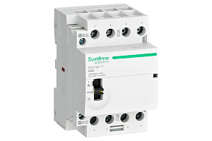 Контактор 4п City9 Set 4НО 63А AC 400В-230В SE