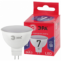 Лампа светодиодная Эра ECO LED MR16-7W-865-GU5.3 R (диод. софит 7Вт хол. GU5.3)