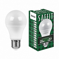 Лампа светодиодная SAFFIT SBA6525 Шар E27 25W 6400K