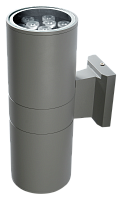 Светильник светодиодный фасадный PWL-245110/24D 18Вт 6500К IP65 GR JazzWay